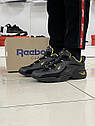 Чоловічі кросівки Reebok DMX (black / yellow) ||, фото 4