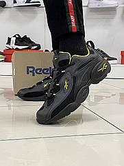Чоловічі кросівки Reebok DMX (black / yellow) ||