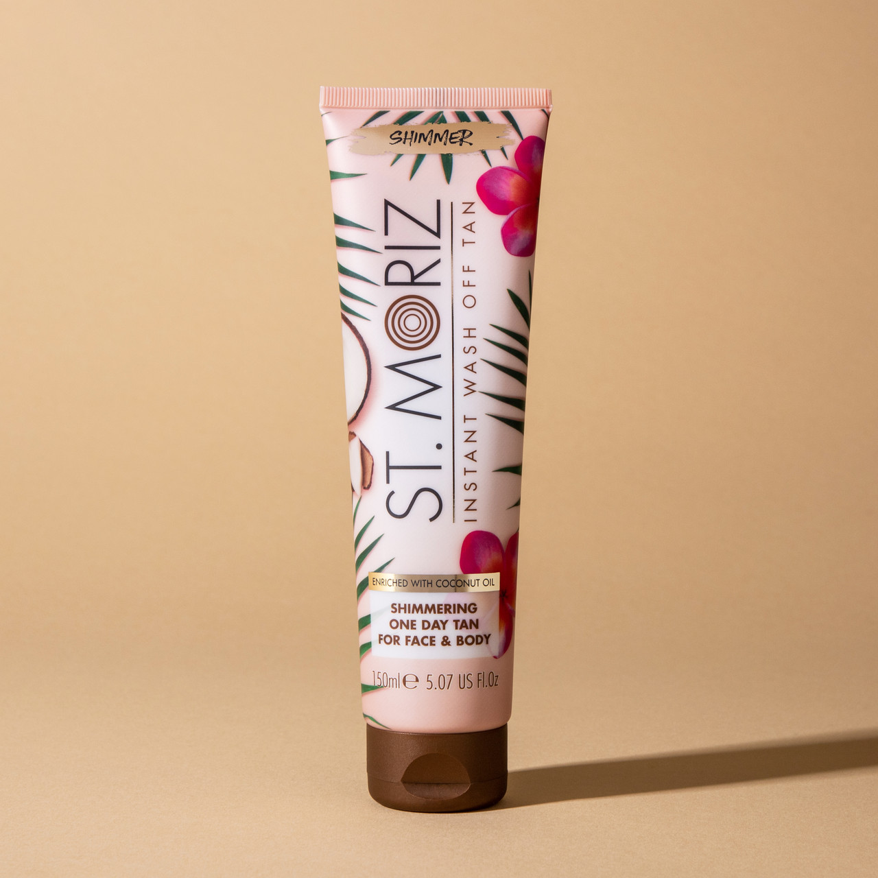 Бронзатор для засмаги з легким засмаговим ефектом, St.Moriz Coconut Tan Instant Wash Off Tan,