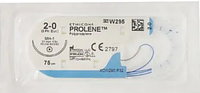 Пролен (Prolene) 2/0, довжина 75 см, колюча голка 31 мм, W295 Ethicon США