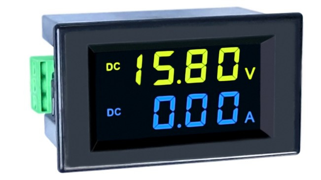 Вольтметр-амперметр D85-3051AG DC 0-600V/0-200A з шунтом