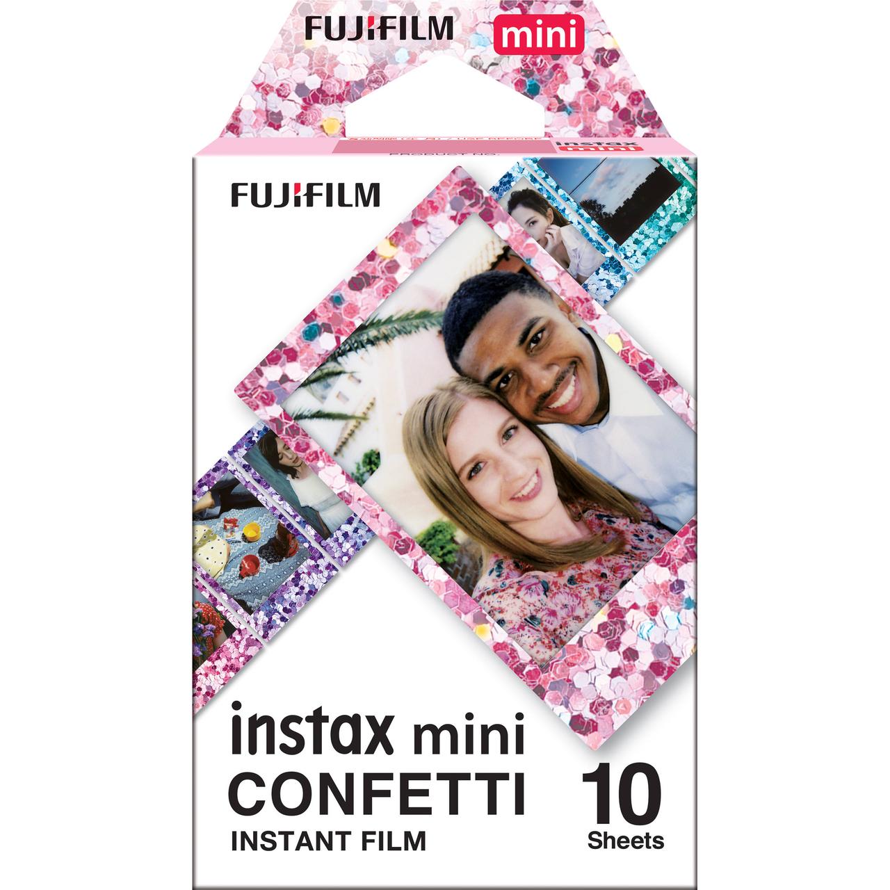 Фотопапір оригинал Япония для камери Fujifilm Instax Mini Confetti 10 фото 12, 8,9,11, 25, 40, 90 evo liplay інстакс міні