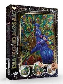 Діамантова мозаїка "Diamond Mosaic Павлін, фото 1
