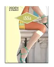 Колготки ISSA PLUS Гольф20 Universal чорний