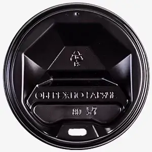 Кришка для стакана 74 мм чорна