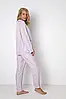 Жіноча піжама з віскози Aruelle Venice Pajama Long M, фото 2