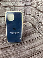 Silicon Case Iphone 12 pro max blue темно-синій