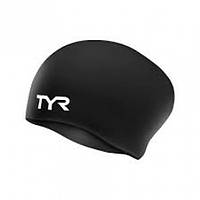 Шапочка для плавания TYR Long Hair Wrinkle Free Silicone Cap (LCSL)