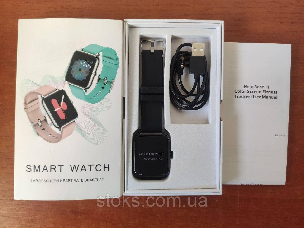 Smart Watch Wear Os Manual Fitness Tracker Smart Wear Watch Manual