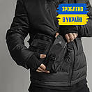 Чоловіча сумка месенджер теквір KIOTO молодіжна чорна T, фото 7