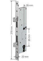 Замок для раздвижных дверей TTLOCK 35х85 S (Китай)