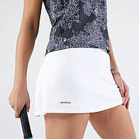 Жіноча спідниця Dry 100 для тенісу - Біла - S UA44