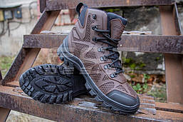 Черевики демісезонні Тайфун мембрана коричневі