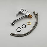 Змішувач для кухні Frap F4560, хром, фото 3