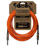 Инструментальный кабель Jack 6.3 - Jack 6.3 Orange Crush Series CA-036 6м