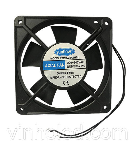 Вентилятор (кулер) SUNFLOW FM12038A2 HBL 120х120х38