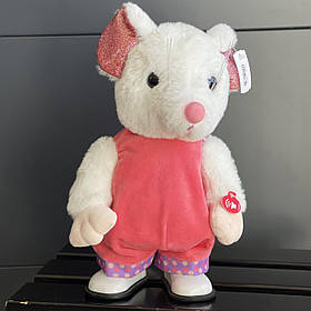 Іграшка мяка "Мишка", механічна, муз, Мягкая игрушка "Мышка"