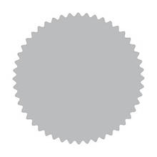 Лейбли для рельєфної печатки d 40 мм (на А4 - 24 шт.)