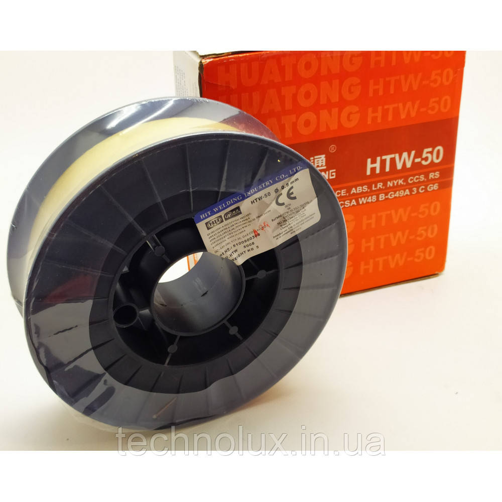 ДРІТ ОБМІДНЕНИЙ HTW-50 HUATONG 0,8мм 1,2мм (15 КГ)