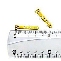 Пластина DCP під гвинти 1,5мм (титан), Т-подібна, на 8 отворів