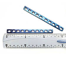 Пластина DCP під гвинти 3,5мм (титан), на 10 отворів