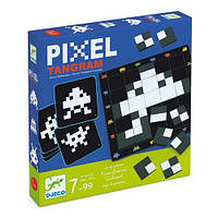 Игра-пазл DJECO DJ08443 "Pixel Tamgram", Land of Toys