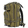 Рюкзак тактичний на 25 л (42х24х20см) M05, Олива / Туристичний чоловічий рюкзак, фото 4