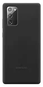Оригінальний чохол Samsung Silicone Cover Black для Galaxy Note 20 SM-N980