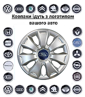 Автомобильные колпаки SKS 417 R16 к-т 4 шт. Колпаки на диски с логотипом авто