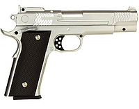 Пистолет металлический Galaxy 1713 Silver