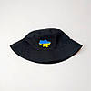 Панамка для чоловіків з картою України (Розмір 58-60) Чорний / Патріотичний капелюх / Літня панама, фото 7