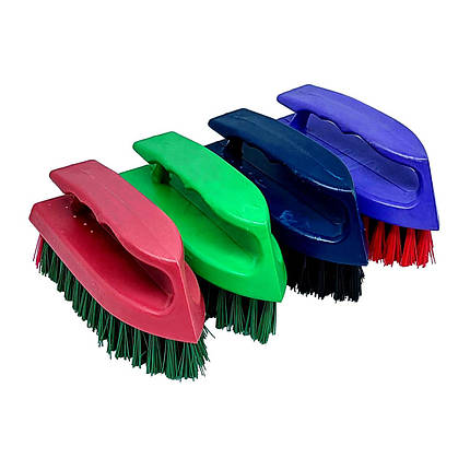 Щітка прасочка HozPlast №2 з жорсткою щетиною 13.5х6.3 см щетина 2.5 см, фото 1