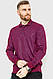 Поло чоловіче з довгим рукавом колір сливовий 157R304-1 S, фото 2