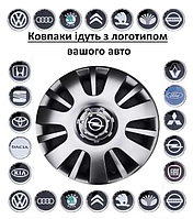 Автомобильные колпаки SKS 407 R16 к-т 4 шт. Колпаки на диски с логотипом авто