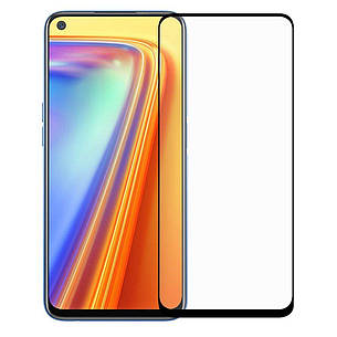 Захисне скло 6D для Realme 7 5G Black, фото 1