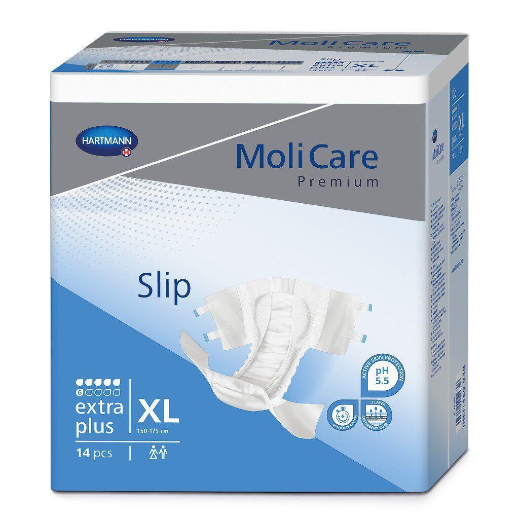 Підгузки для дорослих MoliCare Premium Slip extra plus XL 14шт (150-175 см)