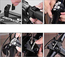 Кріплення BENGUO X-81 алюмінієве для смартфона телефону на кермо велосипеда