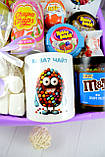 Подарунковий бокс із солодощами "Cazy Mix Box 2". Солодкий подарунок на День Народження для хлопця чи дівчини., фото 4