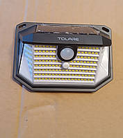 LED-ліхтар прожектор із датчиком руху на сонячній батареї настінний вуличний, Amazon, Герман