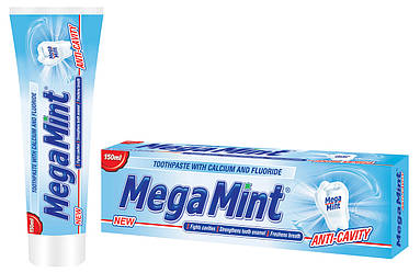 Mega Mint зубна паста Anti-cavity 150 мл (6714)