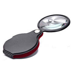 Лупа шкіряна розкладна 50 мм