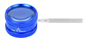 Лупа 50x35 діаметр 50 мм, збільшення 35 разів металева