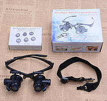 Окуляри бінокуляри з лінзами 10x 15x 25x 9892GJ