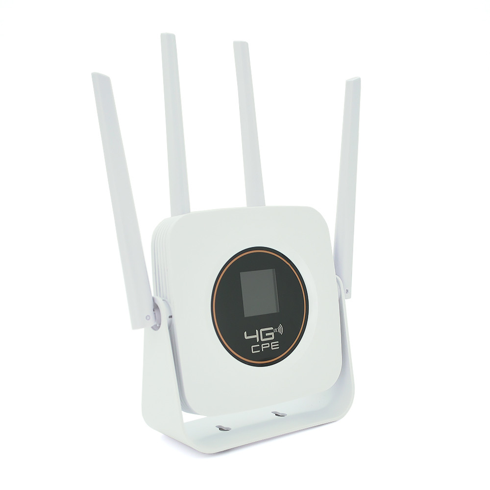 Бездротовий маршрутизатор CPE903 4G, провідна та бездротова передача, WIFI: 2.4G, 1 порт RJ45, LCD, акумулятор