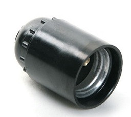 Патрон електричний PM03 чорний, Q24, фото 1