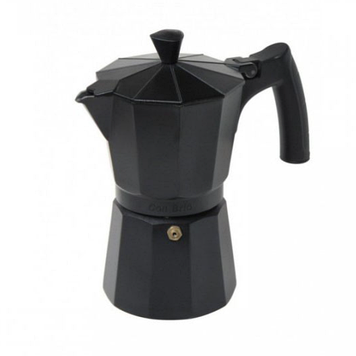 Гейзерна кавоварка Con Brio CB-6409 (450мл) чорна