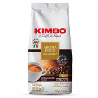Кава в зернах KIMBO AROMA GOLD 100% ARABICA 250г