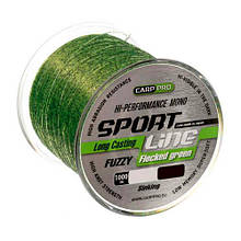Волосiнь Carp Pro Sport Line Flecked Green 1000m 0,265mm 5.1kg