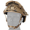 Окуляри під шолом FAST затемнена лінза, Tan (для Airsoft, Страйкбол), фото 6