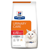 Сухий корм для кішок Hill's c/d Urinary Stress Feline Chicken з струв., оксалати, цистит. 1.5 кг